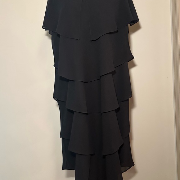 SL Fashions Tiered Cocktail Dress - Picture 1 of 11